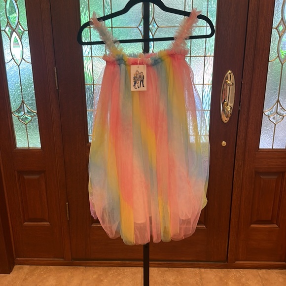LOLA - OMBRE RAINBOW TULLE DRESS - Picture 5 of 10